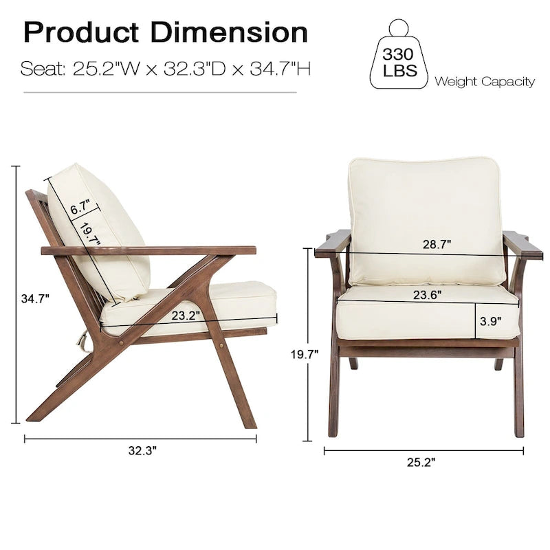 Fauteuil d'appoint, chaises de salon, fauteuil moderne du milieu du siècle, fauteuil de lecture d'appoint