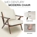 Fauteuil d'appoint, chaises de salon, fauteuil moderne du milieu du siècle, fauteuil de lecture d'appoint