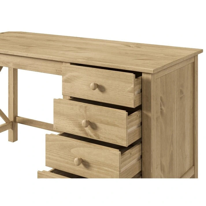 Coiffeuse en bois grand modèle Corona