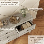 Chambres à coucher Complètes avec Lit Plateforme Double avec Station de Recharge, Table de Chevet, Commode (Lot de 3)