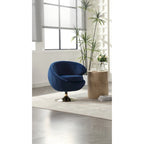 HOMEFUN Fauteuils Crapauds Pivotants à 360 Degrés en Velours