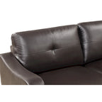 Canapé en tissu de style moderne et contemporain pour appartement