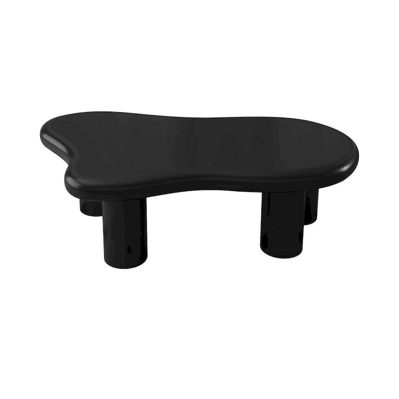 Table basse de salon en forme de nuage noir de 101,6 cm