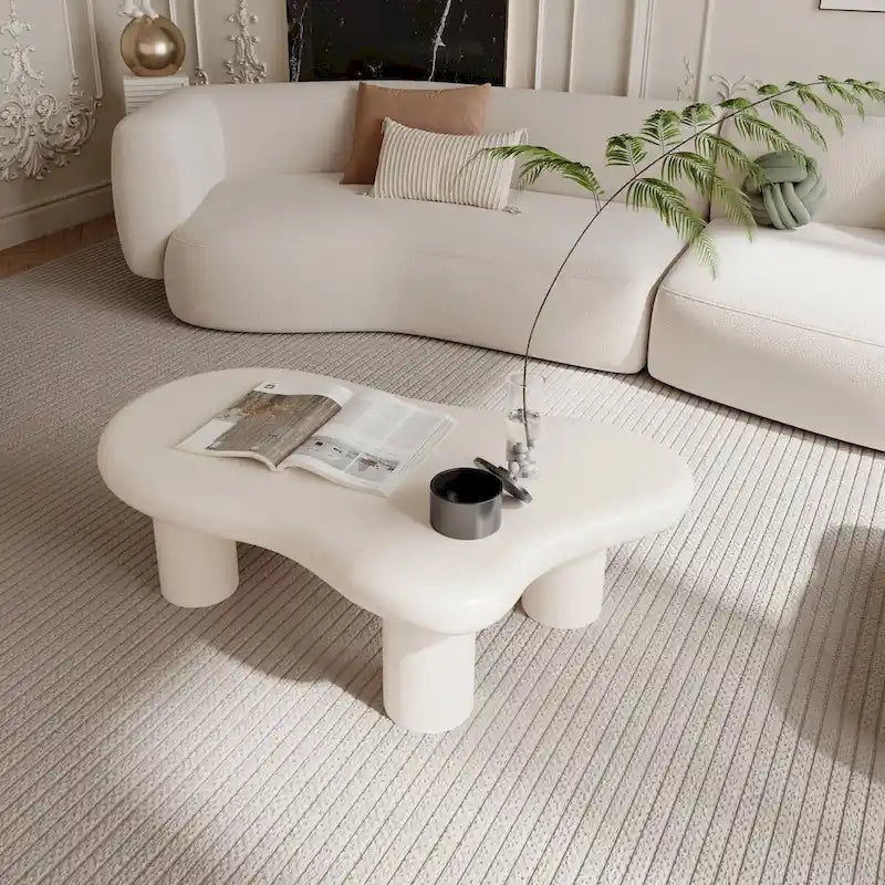 Table basse de salon en forme de nuage noir de 101,6 cm
