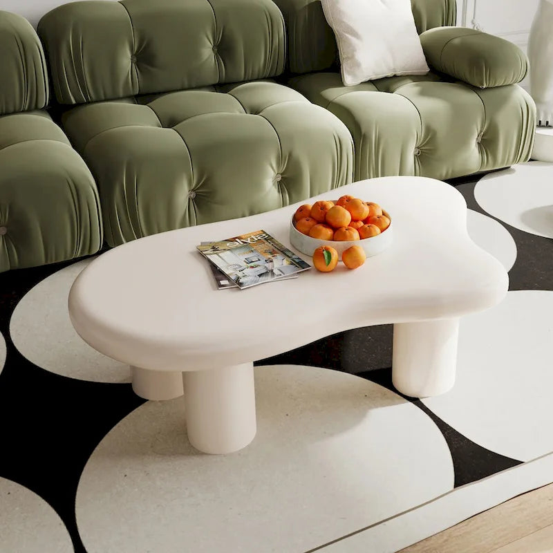 Table basse de salon en forme de nuage noir de 101,6 cm