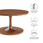Table basse ronde en bois Lina 30