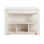 Ensemble îlot de cuisine et tabourets 3 pièces Meadowbrook