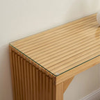 Ensemble table et 2 bancs de salle à manger