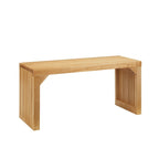 Ensemble table et 2 bancs de salle à manger