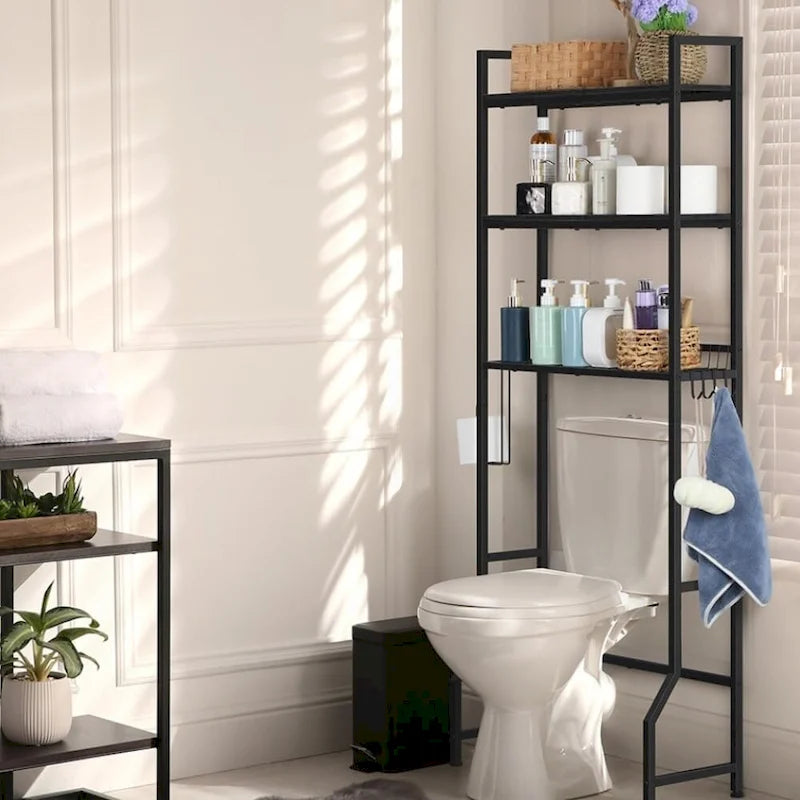 Étagère à 3 niveaux pour toilettes