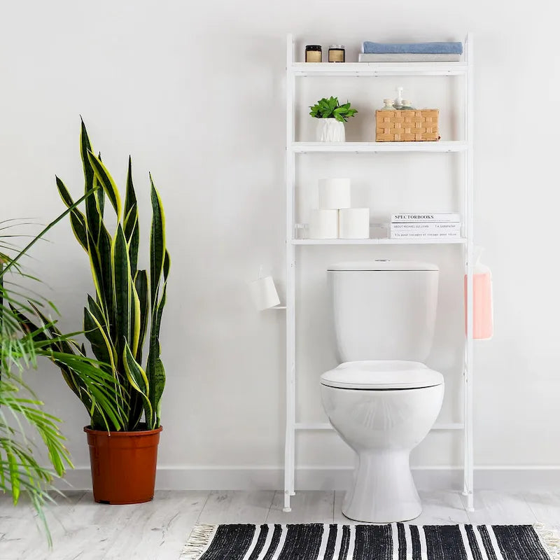 Étagère à 3 niveaux pour toilettes