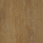 Table à manger moderne pour 6 personnes, petite table de salle à manger rectangulaire avec pieds en bois massif