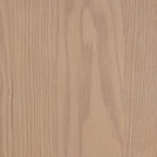 Table à manger moderne pour 6 personnes, petite table de salle à manger rectangulaire avec pieds en bois massif